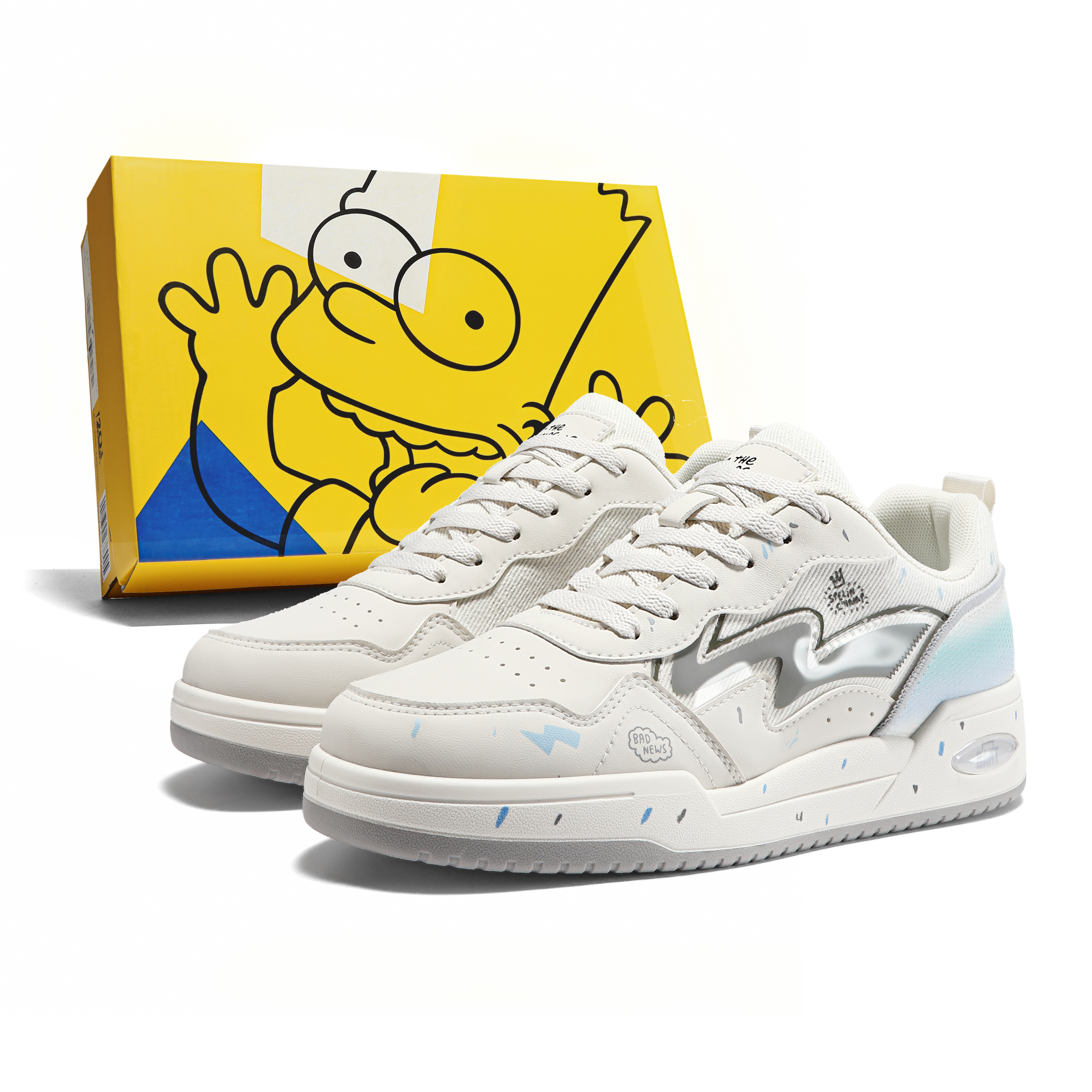 Кеды The Simpsons SPXFW250452U (бело-синие)