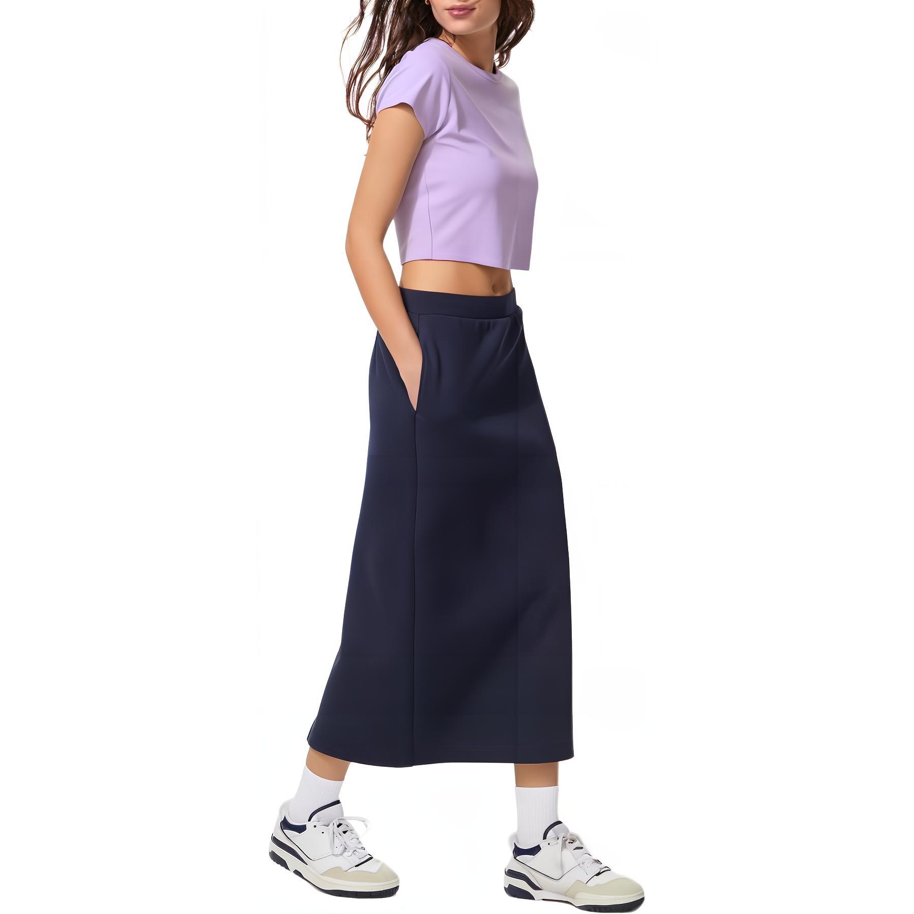 Женская юбка UNIQLO (черная)