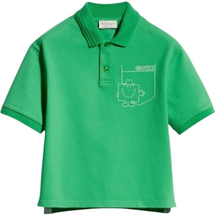 Унисекс футболка Gucci GUCCIPolo (зеленая)