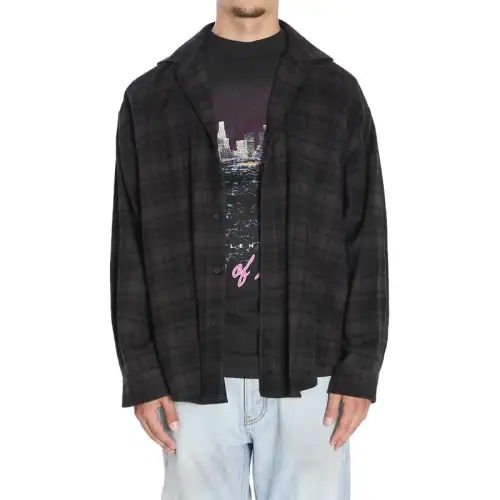 Balenciaga Graphic Printed Layered Shirt