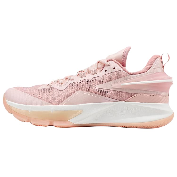 PEAK Abrasion Resistant Cushioning Low top Basketball Shoes Men’s Pink