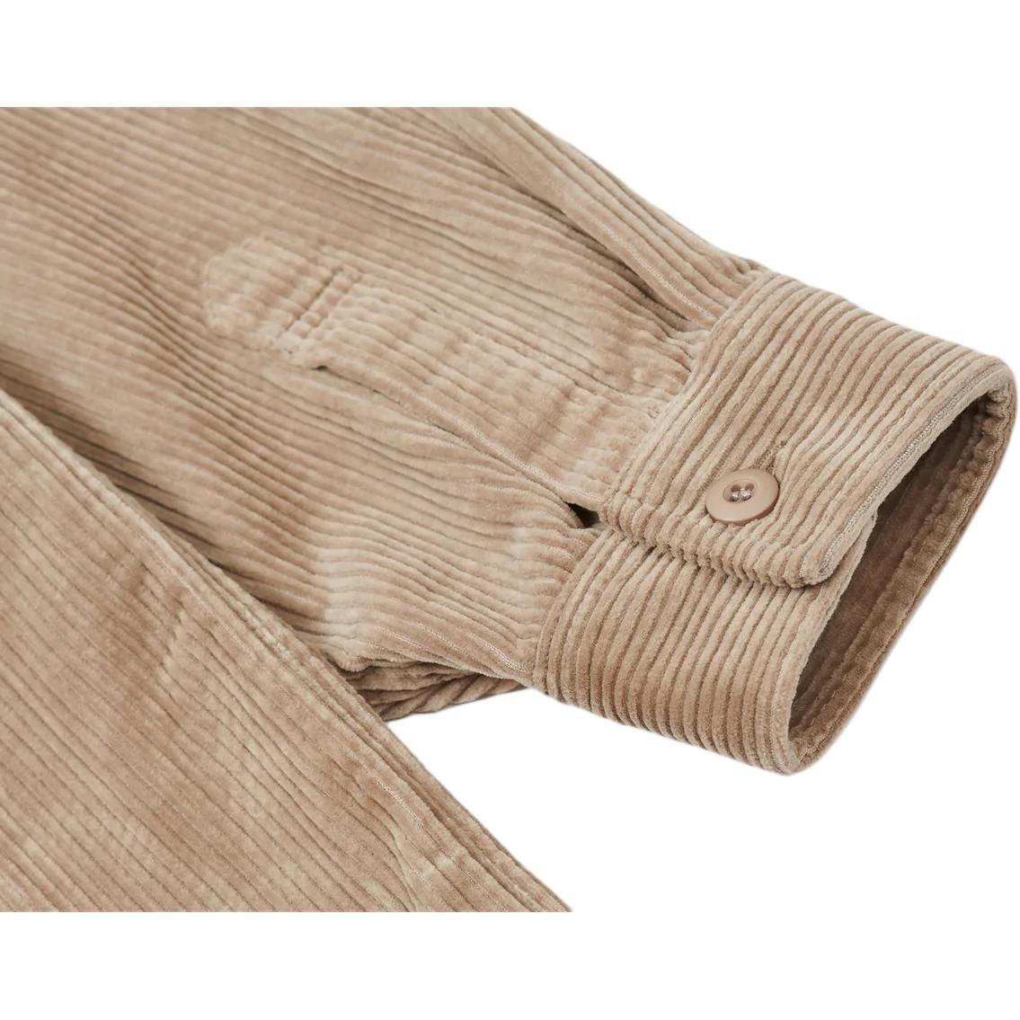 куртка Palace FW22 Cargo Cord Shirt Stone Logo (бежевая) — фото 5