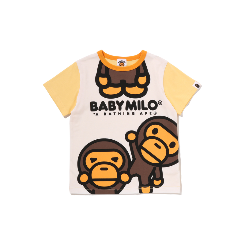 Детская футболка A BATHING APE A BATHING APE T SS26 BABY MILO (разноцветные)