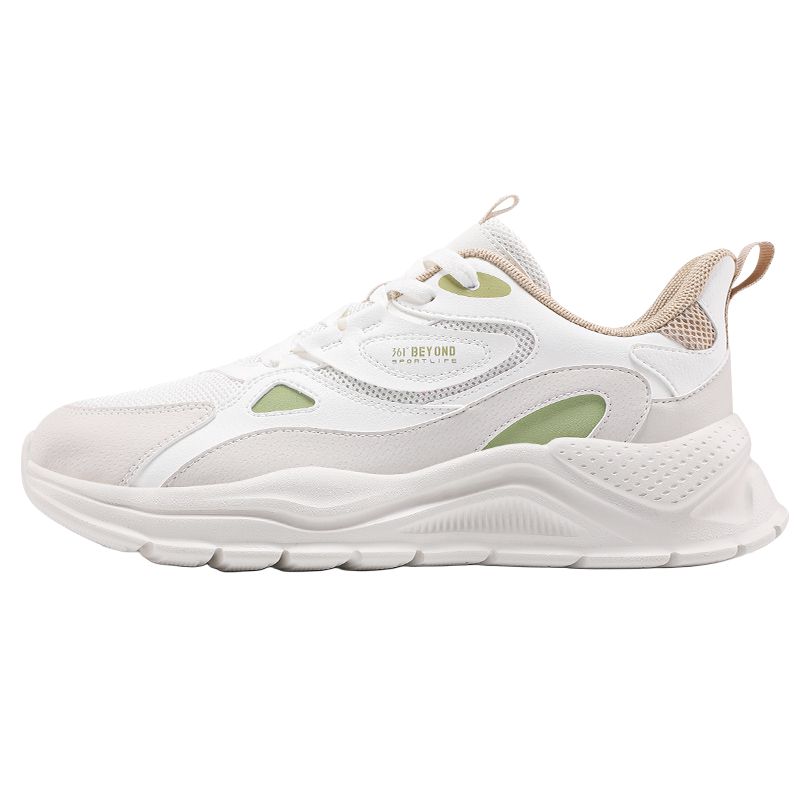 361° Low top Sprint Running Shoes Men’s Milk White
