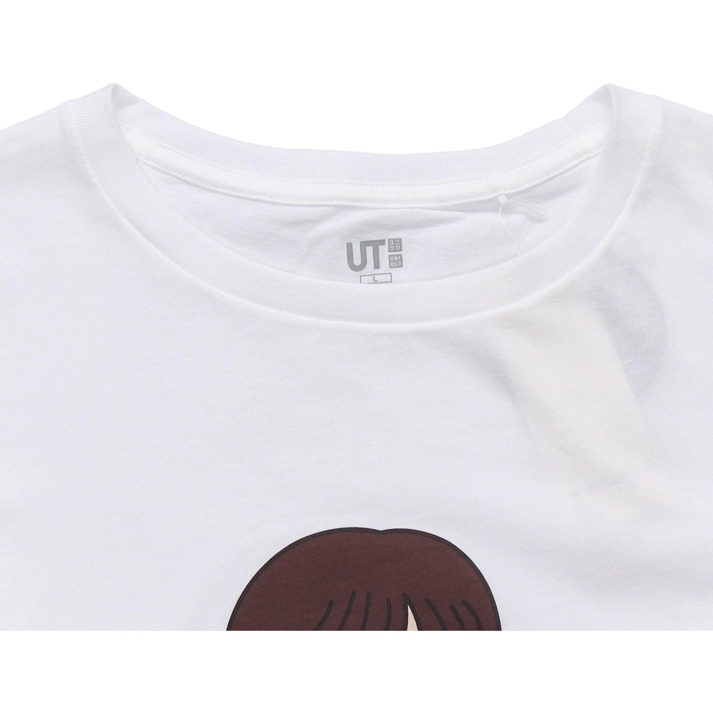 Футболка UNIQLO (белая) — фото 4