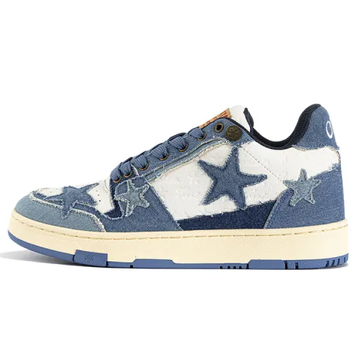 KAALIXTO Wrangler Stars 'Rodeo' Stars Shoes Mid top Skateboard Shoes Unisex