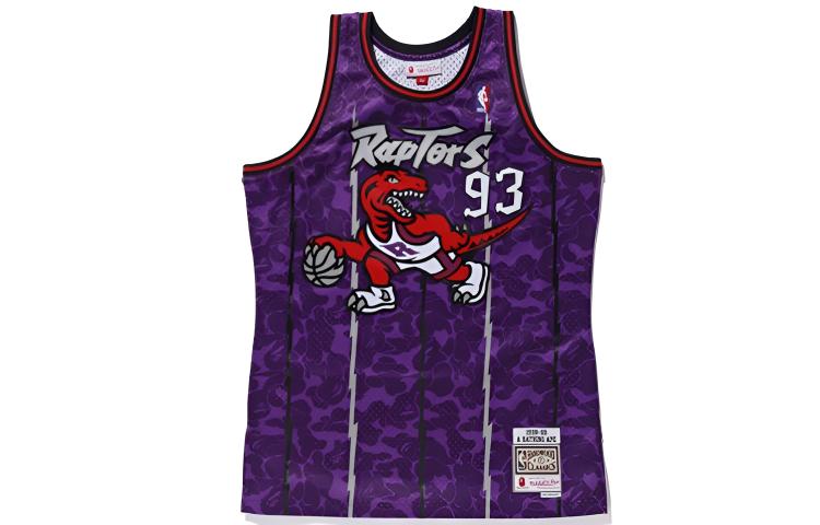 A BATHING APE Bape Basketball Jersey Unisex Purple