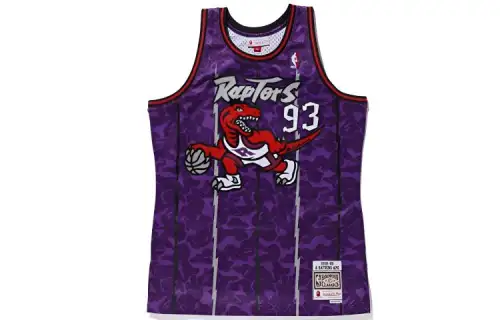A BATHING APE Bape Basketball Jersey Unisex Purple