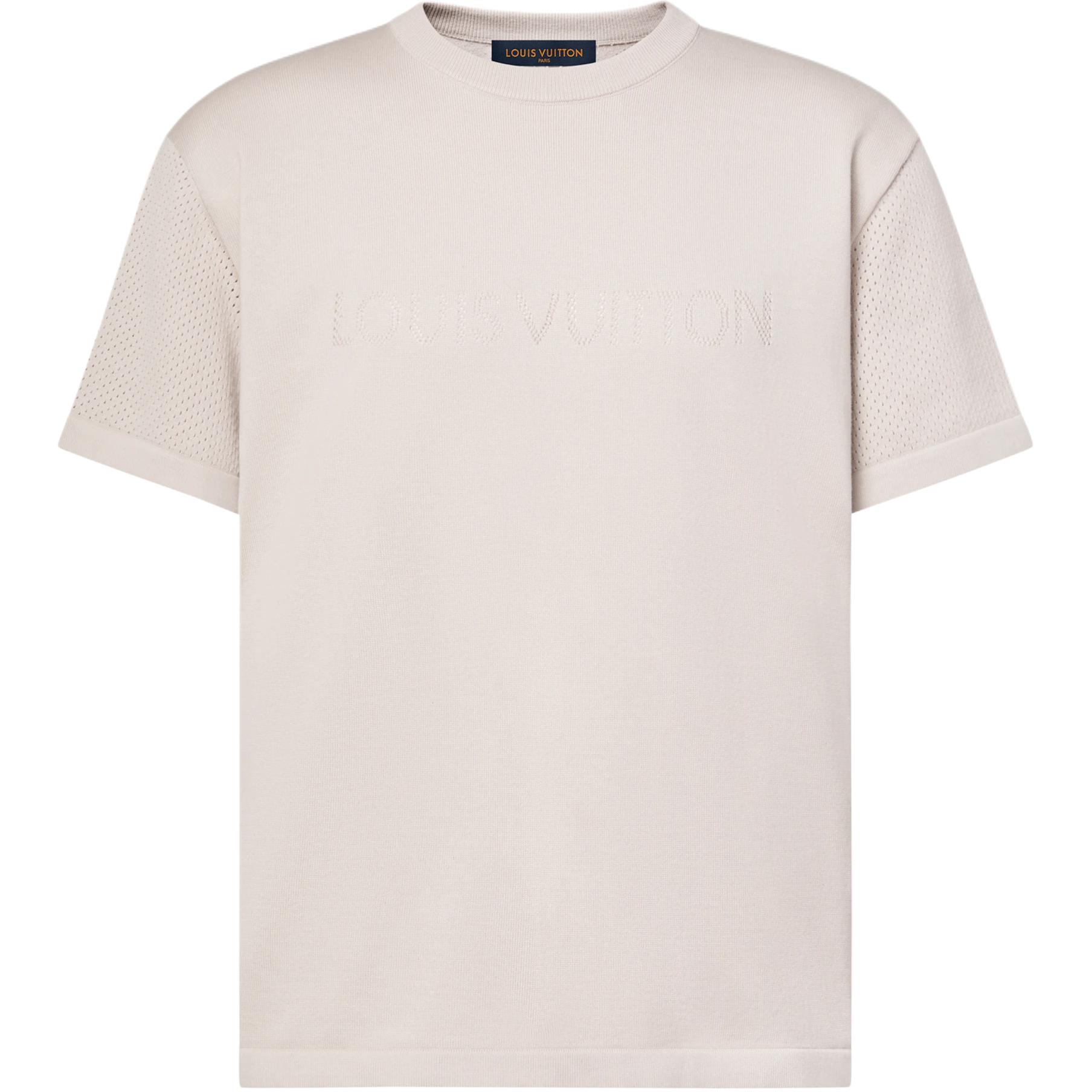 Мужская футболка Louis Vuitton SS26 (однотонная)