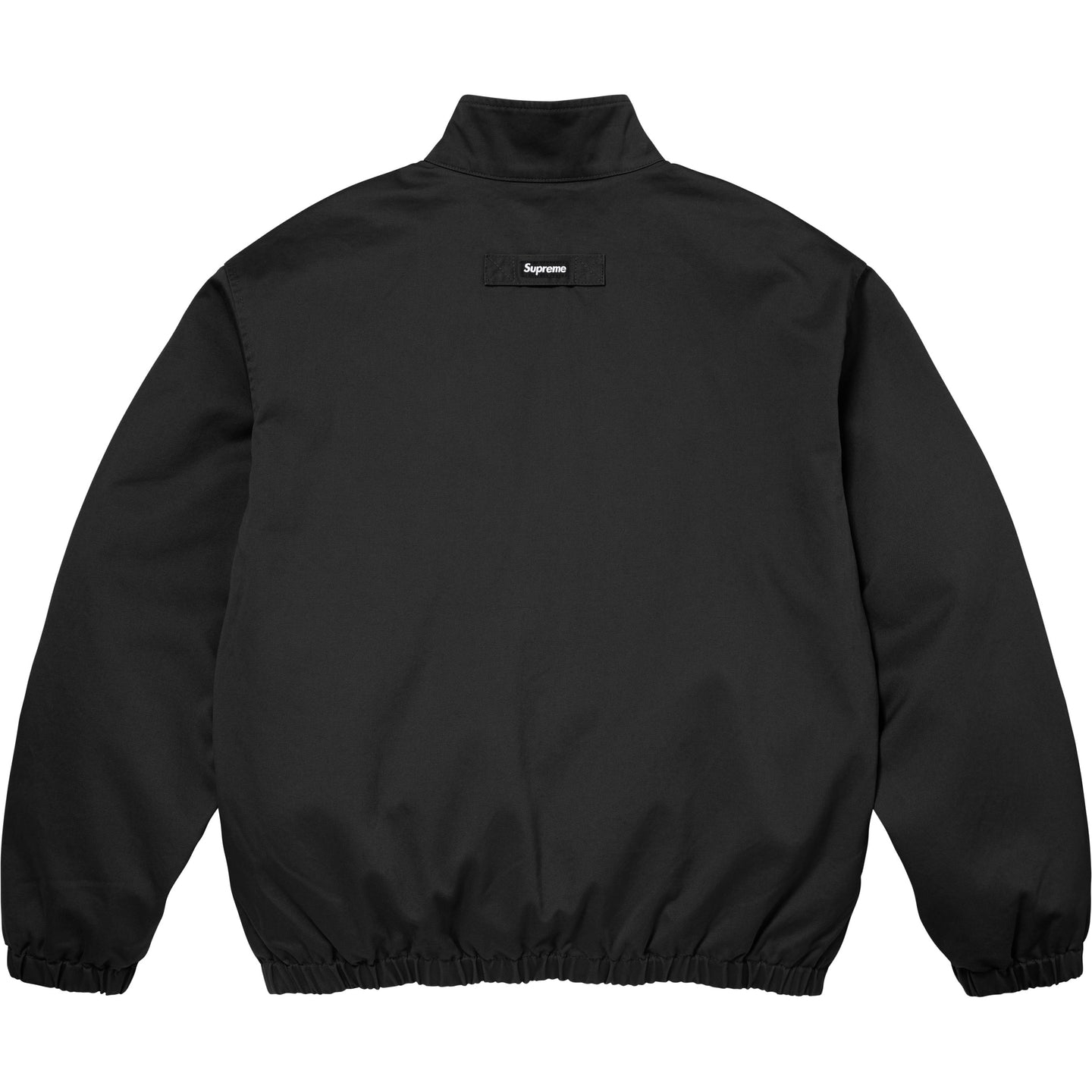 Куртка Supreme SS26 Week12 Harrington Jacket (черная) — фото 3
