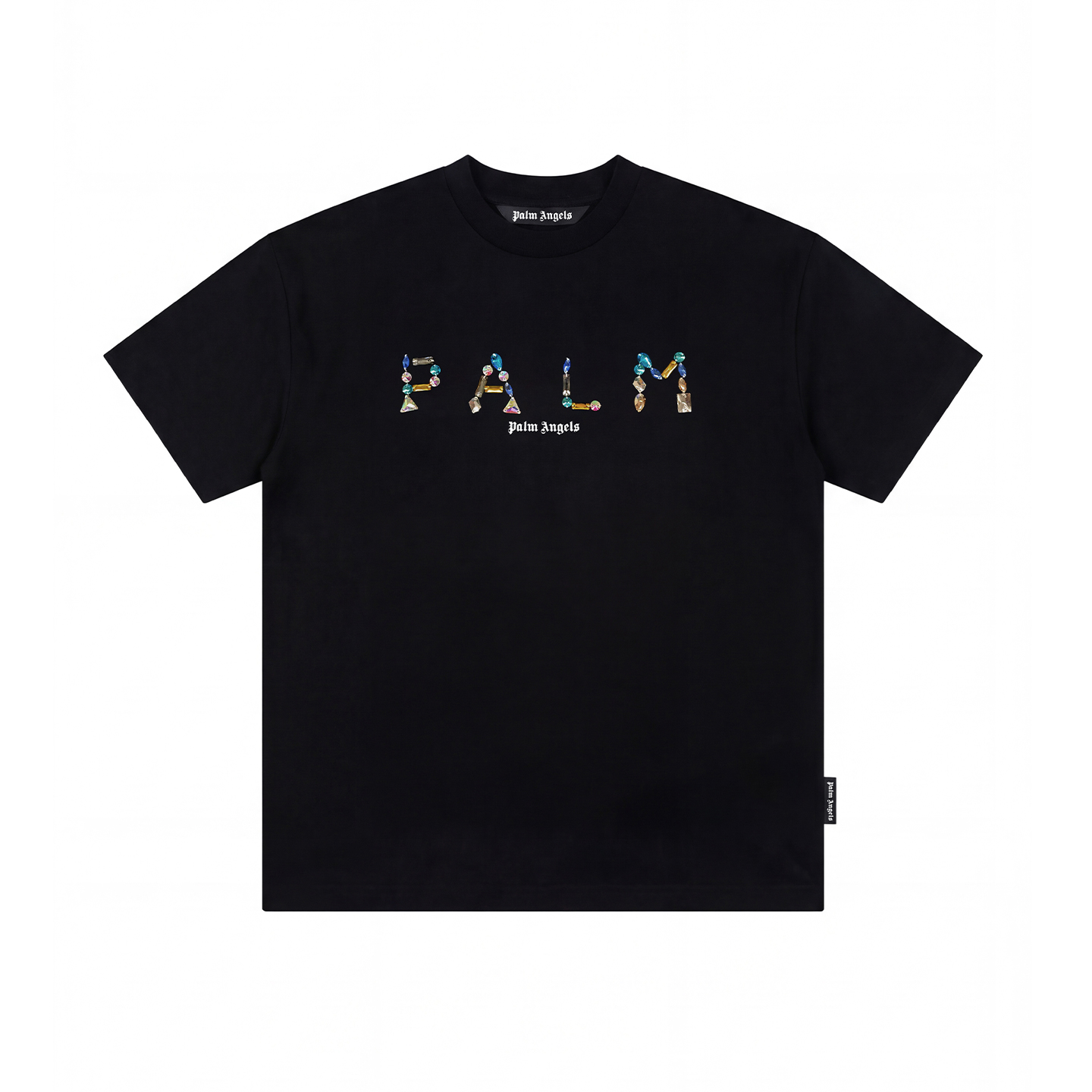 Футболка PALM PALM ANGELS SS26 logoT (черная)