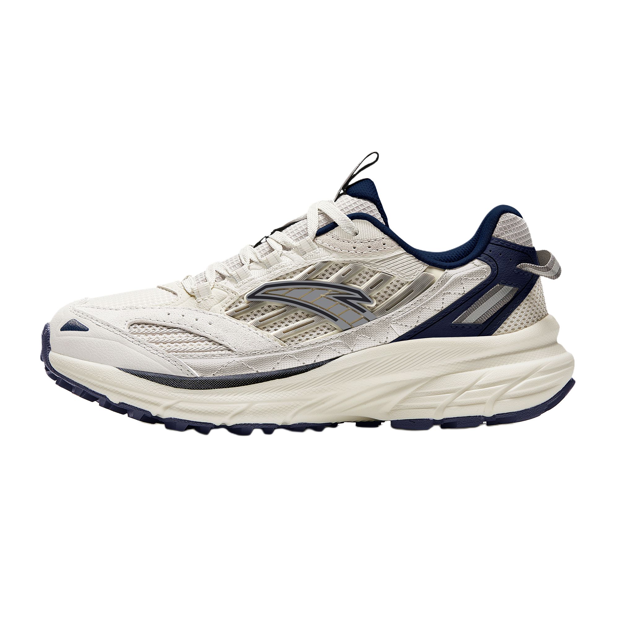 Anta AT957 Low top Running Shoes Men's White Silver Blue