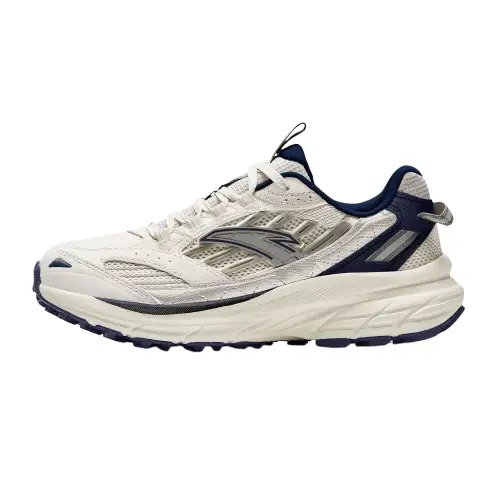 Anta AT957 Low top Running Shoes Men's White Silver Blue