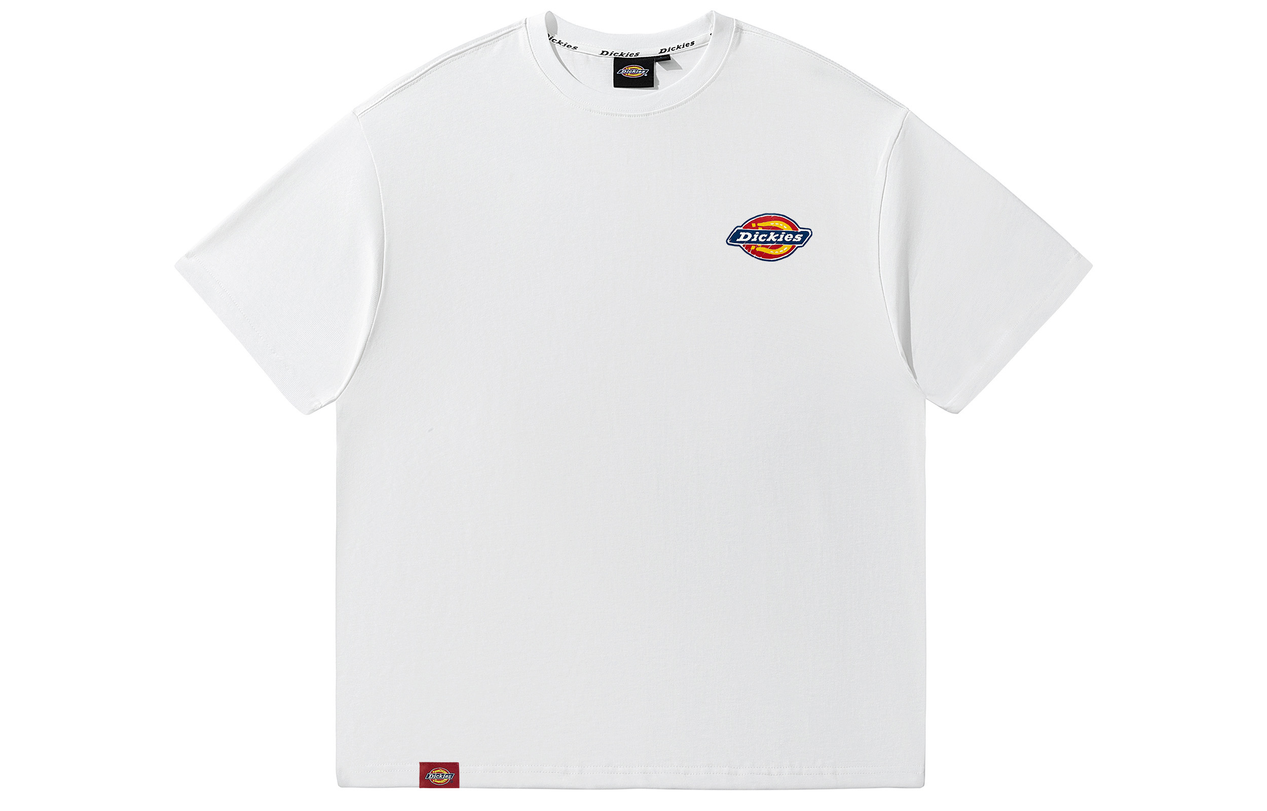 Женская футболка Dickies DKU262MKTKD8-PZY (бежевая) — фото 2