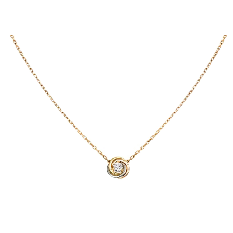 Подвеска Cartier Trinity (многоцветная) — Подарочная коробка — фото 5
