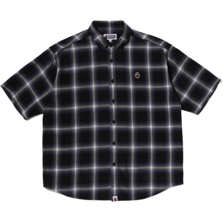 Мужская рубашка A BATHING APE SS26 (в клетку)