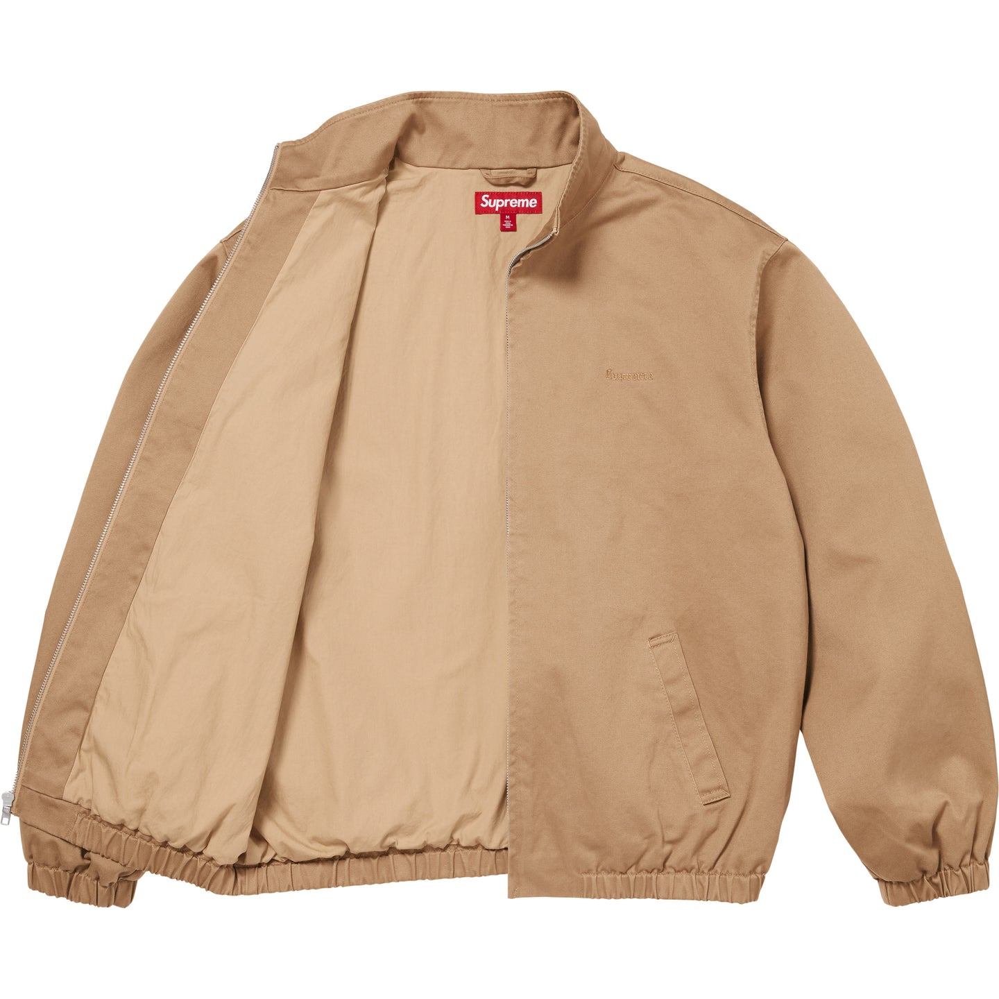 Куртка Supreme SS26 Week12 Harrington Jacket (черная) — фото 6