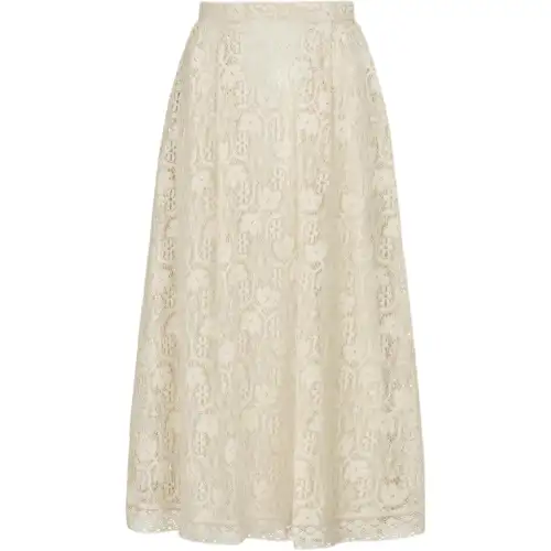 DIOR Casual Long Skirts Women's Beige Moderate Other