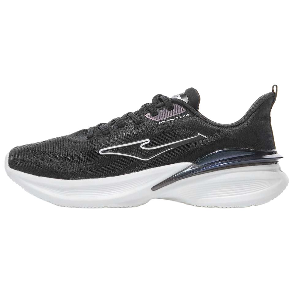 Erke Comfortable Low top Running Shoes Men’s Black White