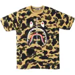 Bape 1st Camo Ponr Shark Tee