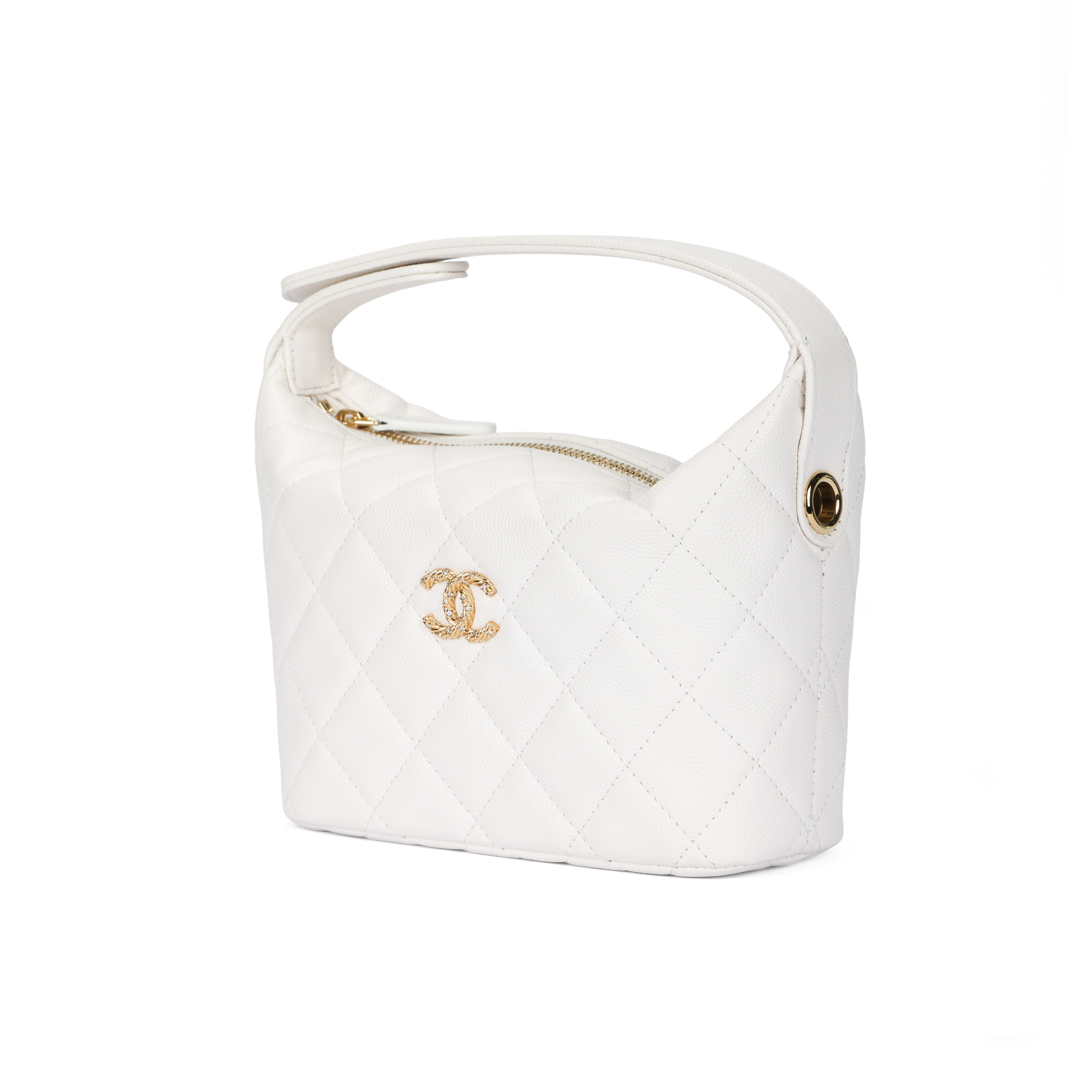 Женская сумка Chanel HOBO 26P (белая) — фото 2
