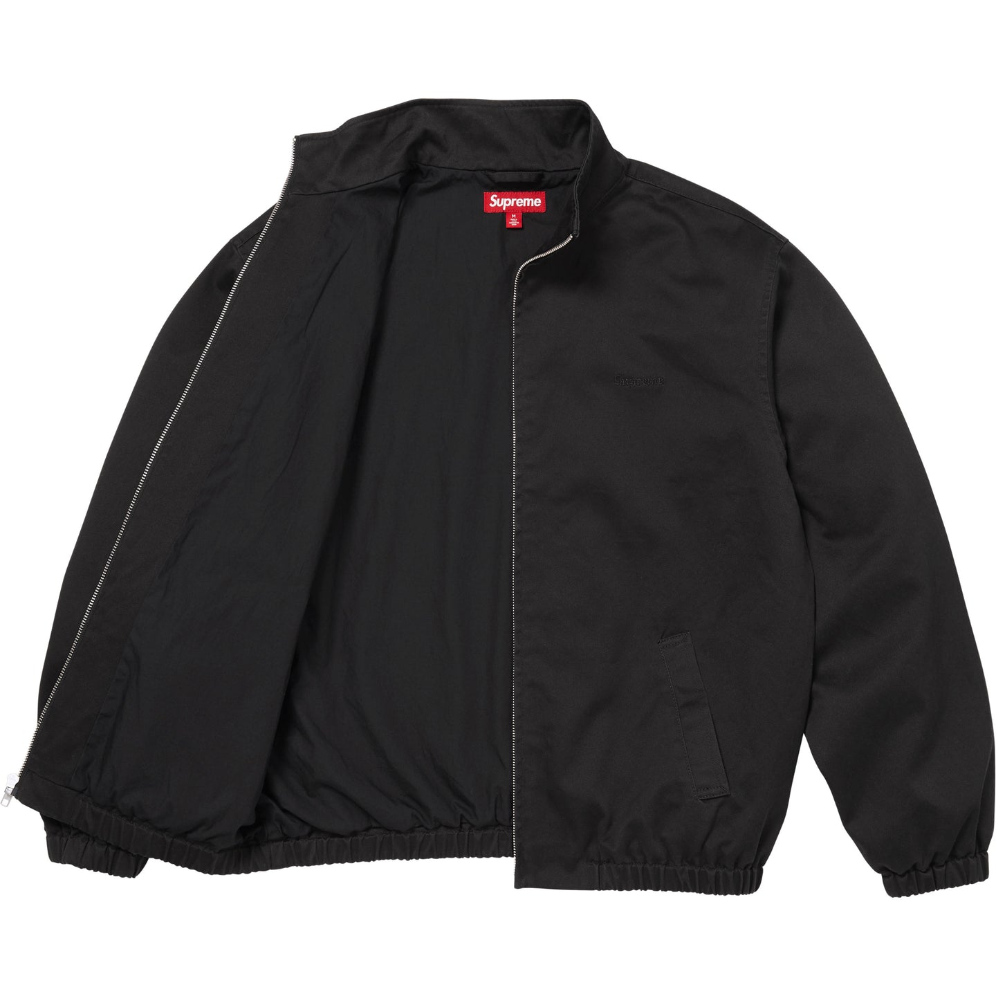 Куртка Supreme SS26 Week12 Harrington Jacket (черная) — фото 2