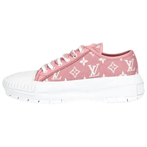 LOUIS VUITTON Squad Sneakers 'Pink Monogram' Women's