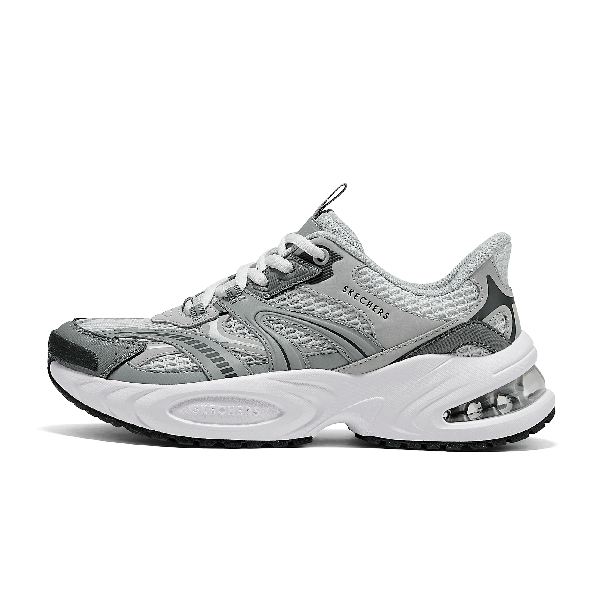 Женские кроссовки Skechers Skechers (серые)