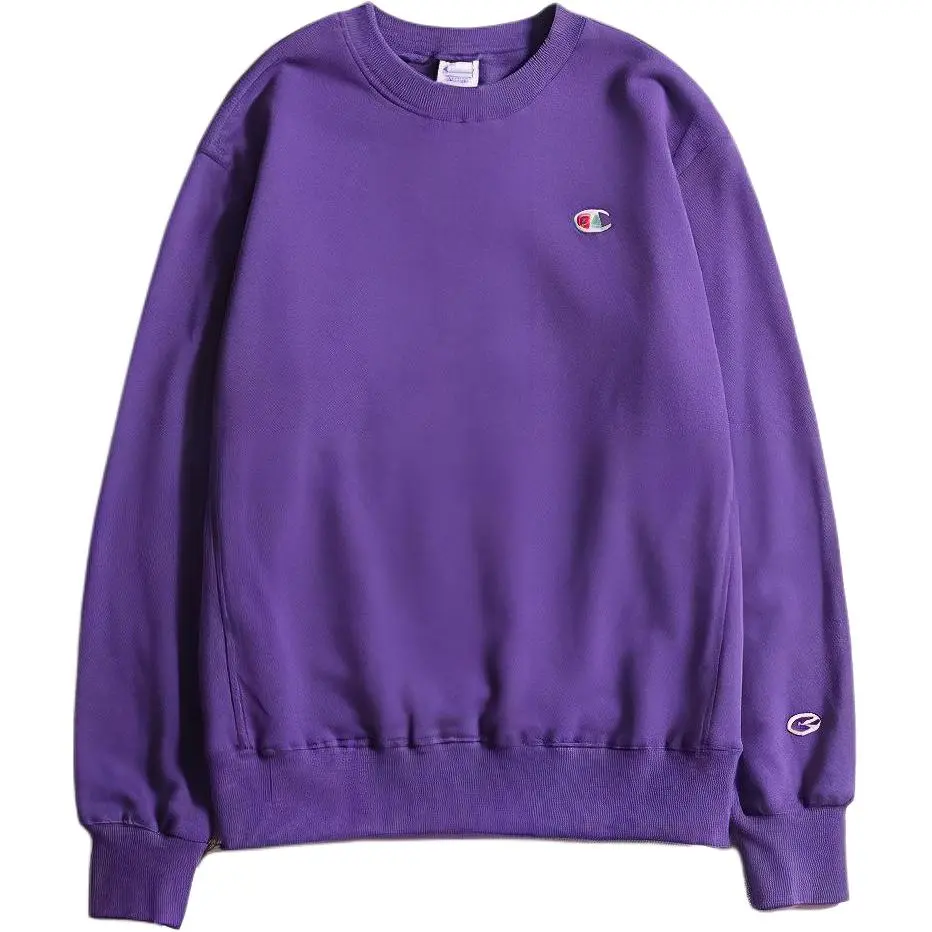 Champion Sweatshirt US Version Unisex Purple