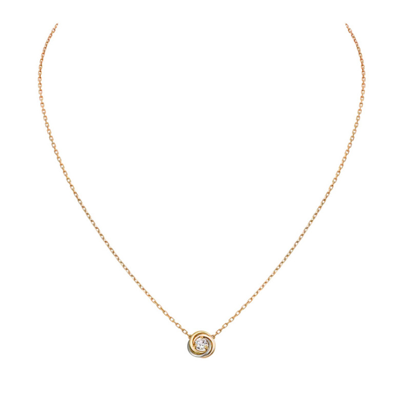 Подвеска Cartier Trinity (многоцветная) — Подарочная коробка — фото 6