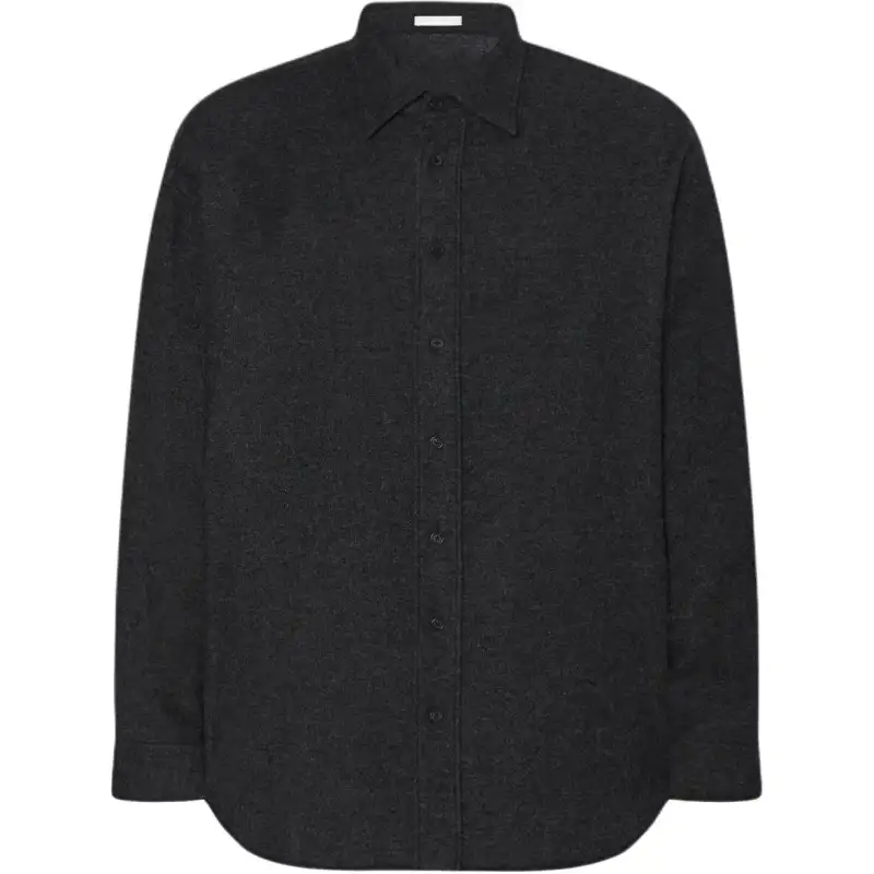 THE ROW SS24 Shirt Men's Mixed Color Dark Charcoal Gray