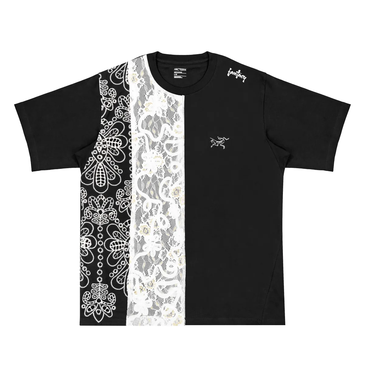 Arcteryx T-Shirts Unisex Black/Black Crew Neck Moderate Straight Fit