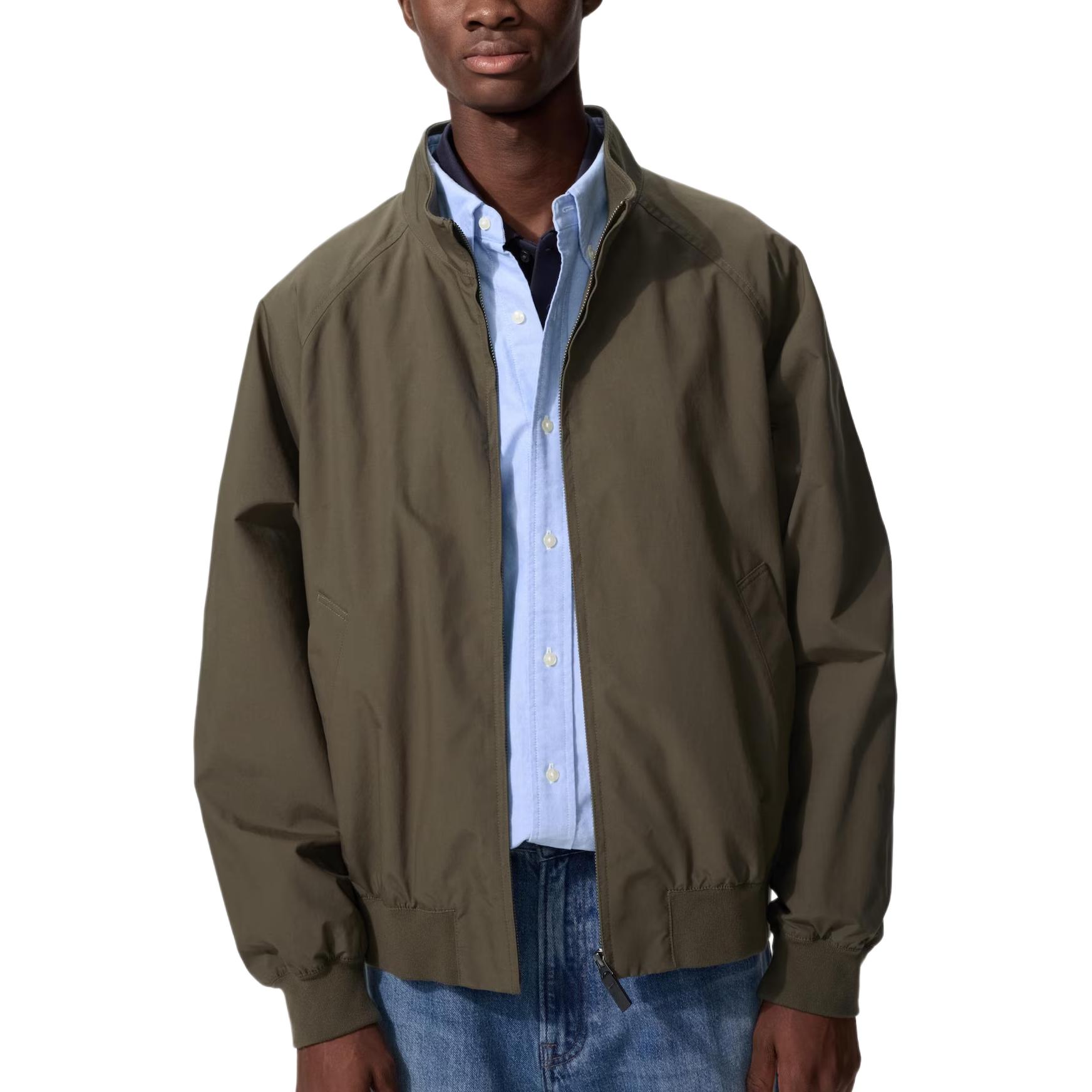 Куртка UNIQLO Харрингтон (бежевая)