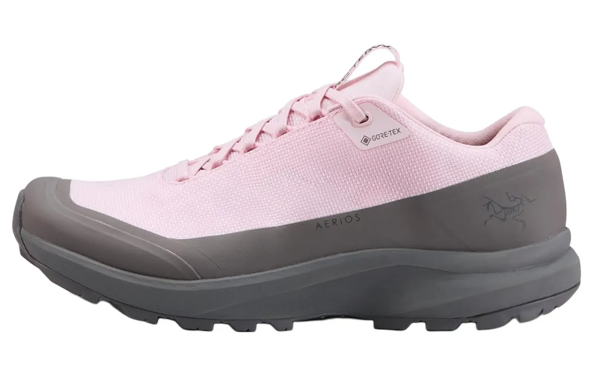 Arc'teryx AERIOS Mesh Breathable Waterproof Low top Hiking Shoes Women's Pink