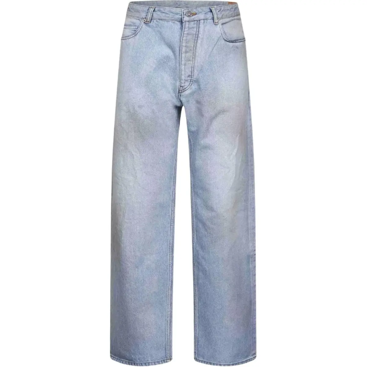 Balenciaga Distressed Relaxed Fit Jeans