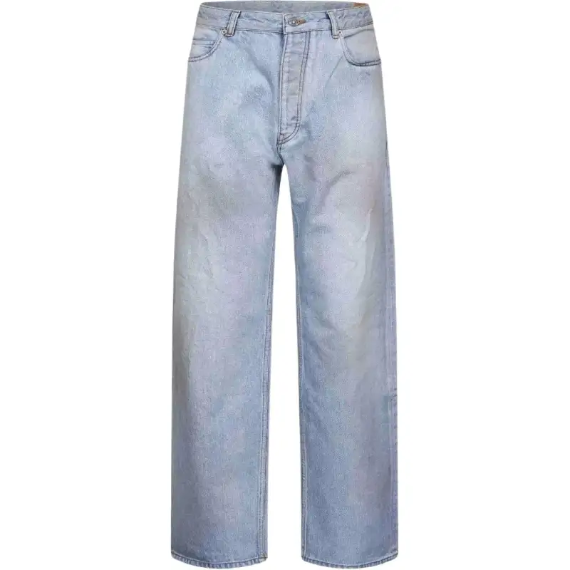 Balenciaga Distressed Relaxed Fit Jeans