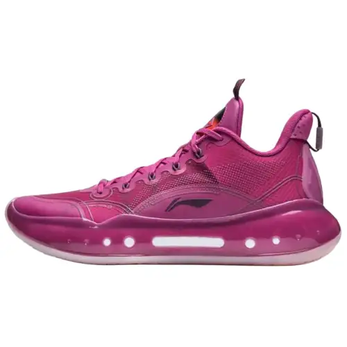 Li Ning Yushuai 14 Low top BOOM Technology Basketball Shoes Men's Pink