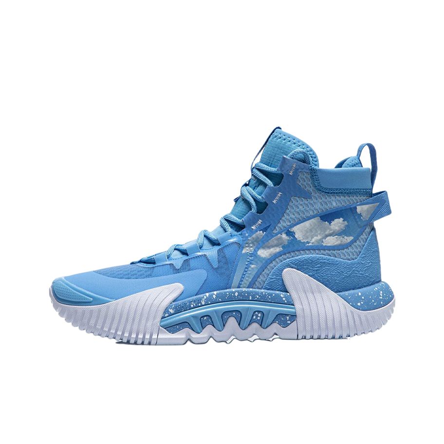 Li Ning Badfive 2 High top Performance Basketball Shoes Men’s Blue