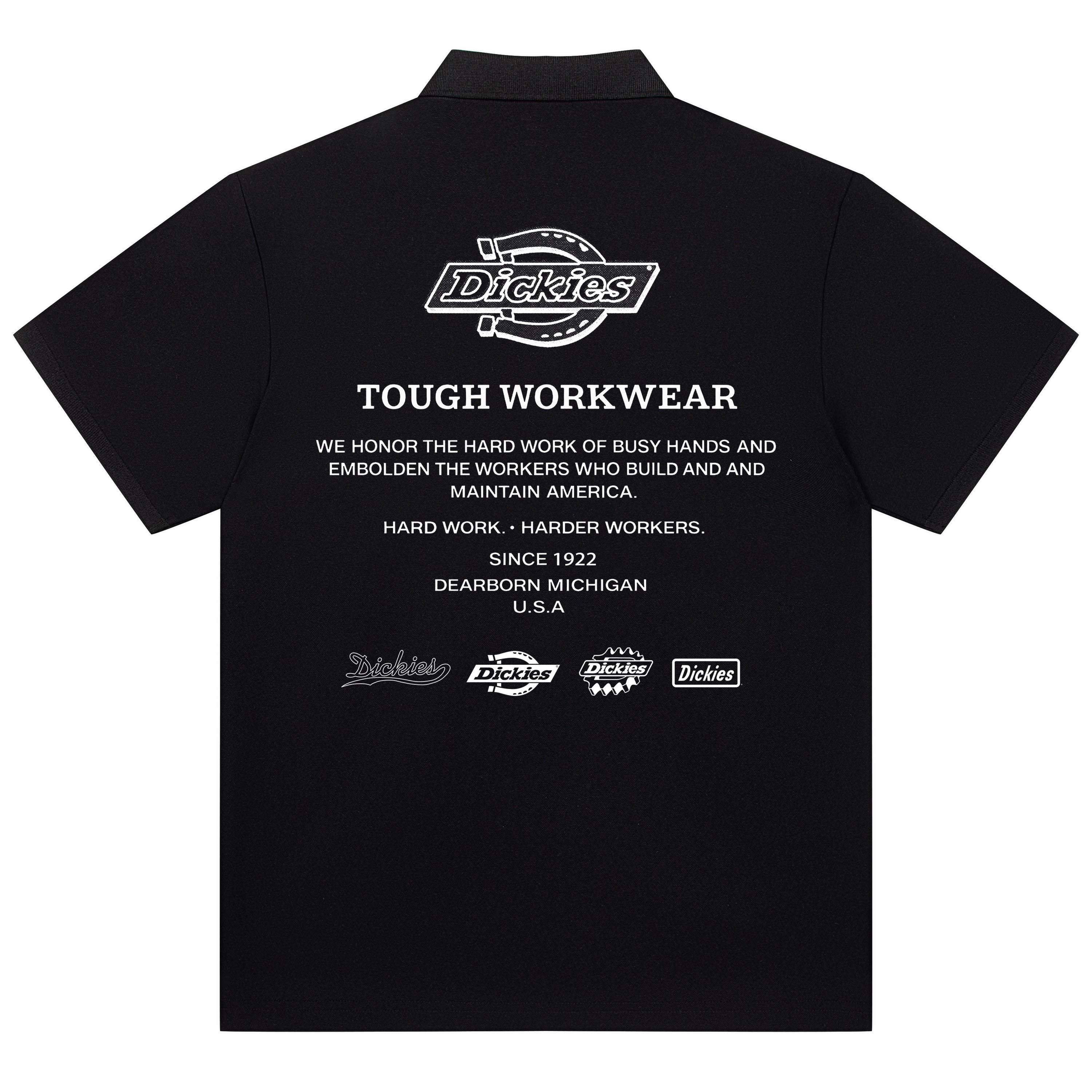 Мужская футболка-поло Dickies Classic Polo (бежевая)