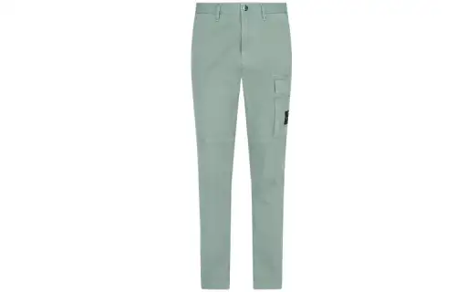 STONE ISLAND Cargo Pants Men's Green