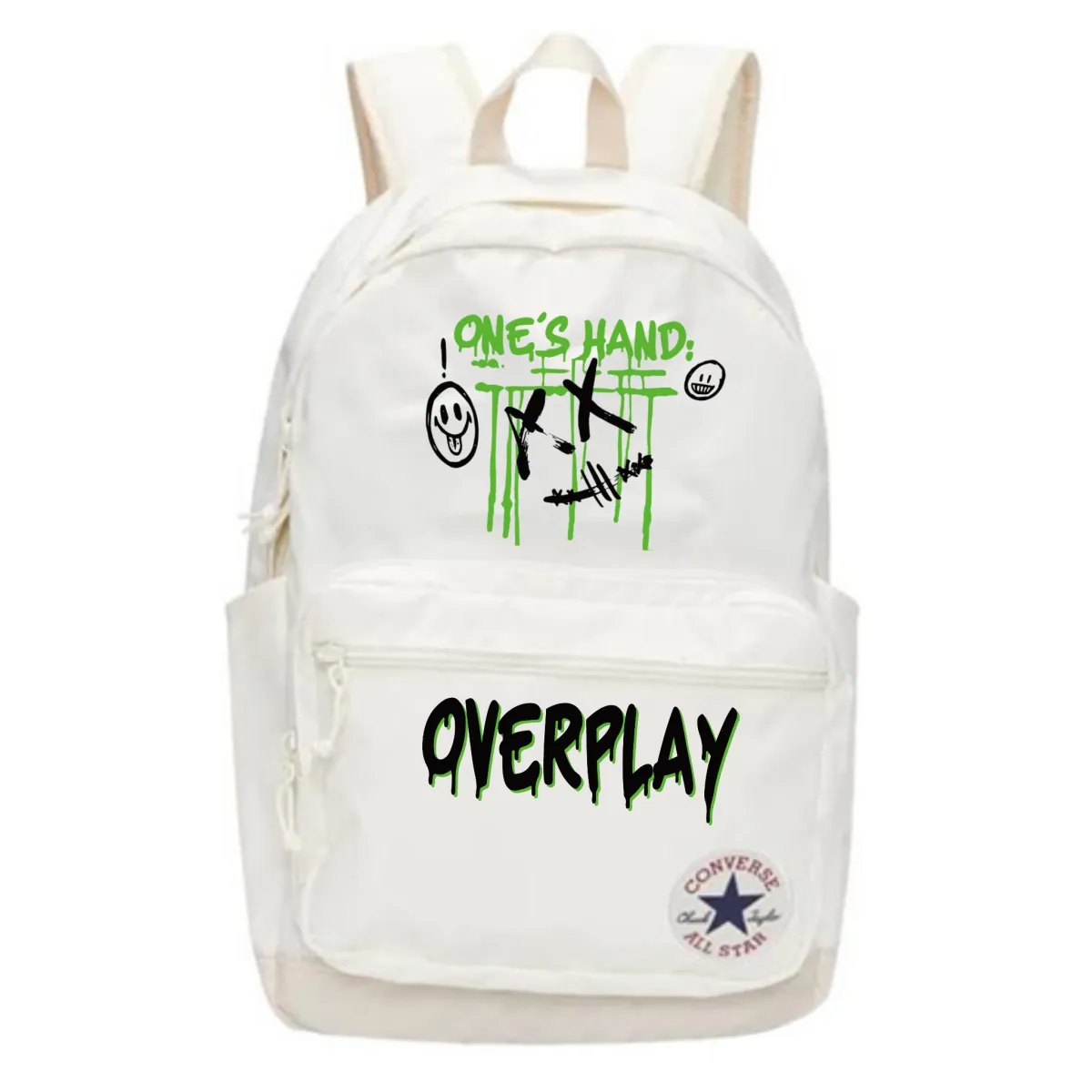 Converse Polyester Backpack Regular Unisex White