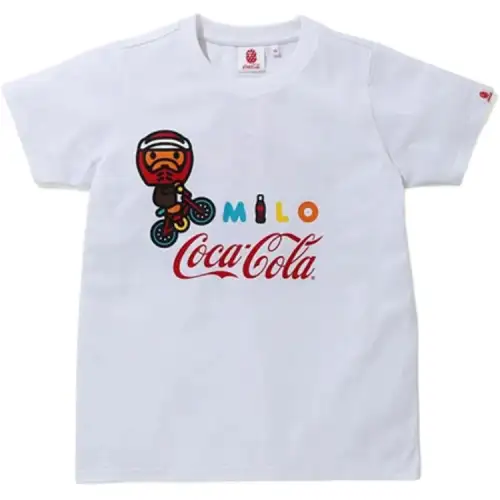 Bape X Coca Cola Milo Bmx Tee