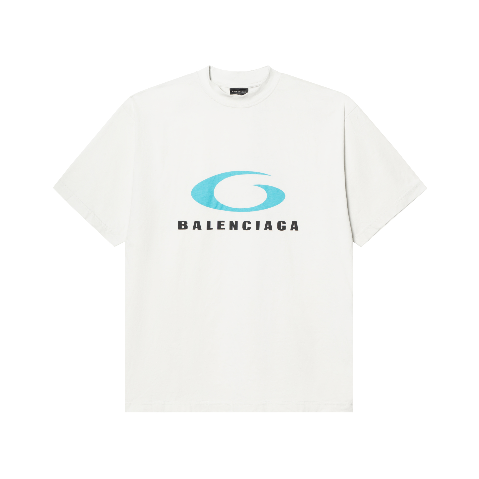 Футболка Balenciaga 764235TRVC29059 (белая)