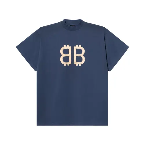 Balenciaga Logo Printed T Shirt