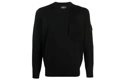 STONE ISLAND Sweater Men's Black