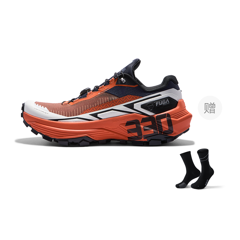 KAILAS FUGA EX330 2nd generation, ultra-long distance advanced mountain running, outdoor hiking, leisure sports and cycling, cushioning, rebound, non-slip, wear-resistant, lightweight and breathable, low-top cross-country running shoes, men's style