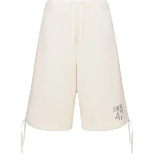 DIOR Casual Shorts Men's White Moderate