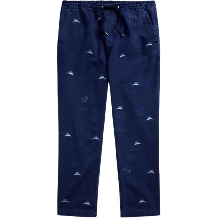 Polo Ralph Lauren FW22 Casual Pants Men's Marine Blue
