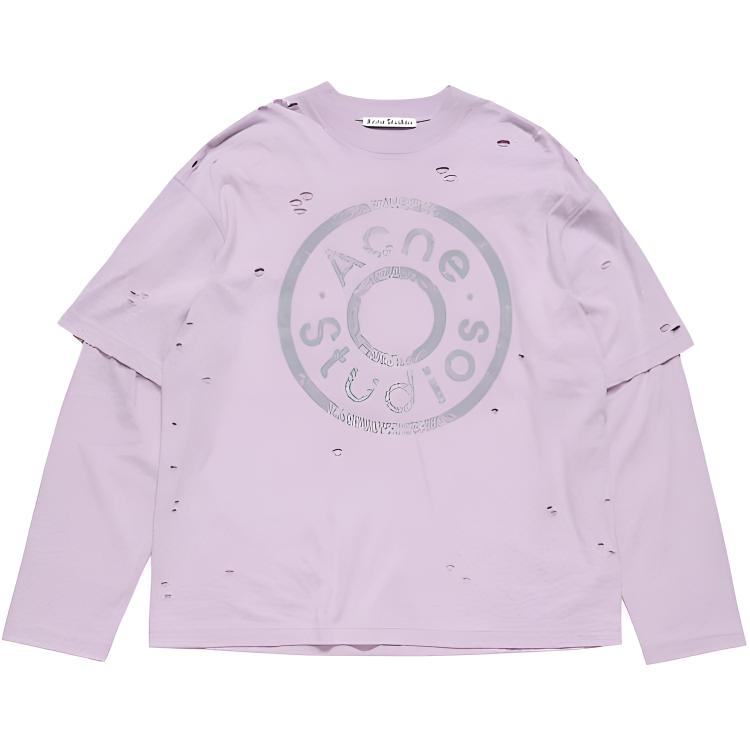 Футболка Acne Studios (разноцветная)