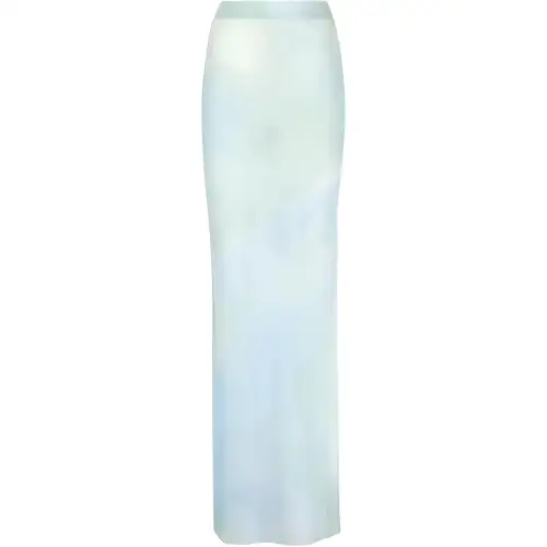 OFF WHITE Casual Long Skirt Women's